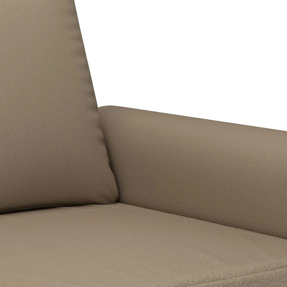 Sofa Krėslas, kapučino spalvos, 60cm, dirbtinė oda