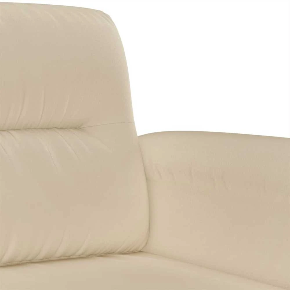 Sofa Krėslas, kreminės spalvos, 60cm, mikropluošto audinys