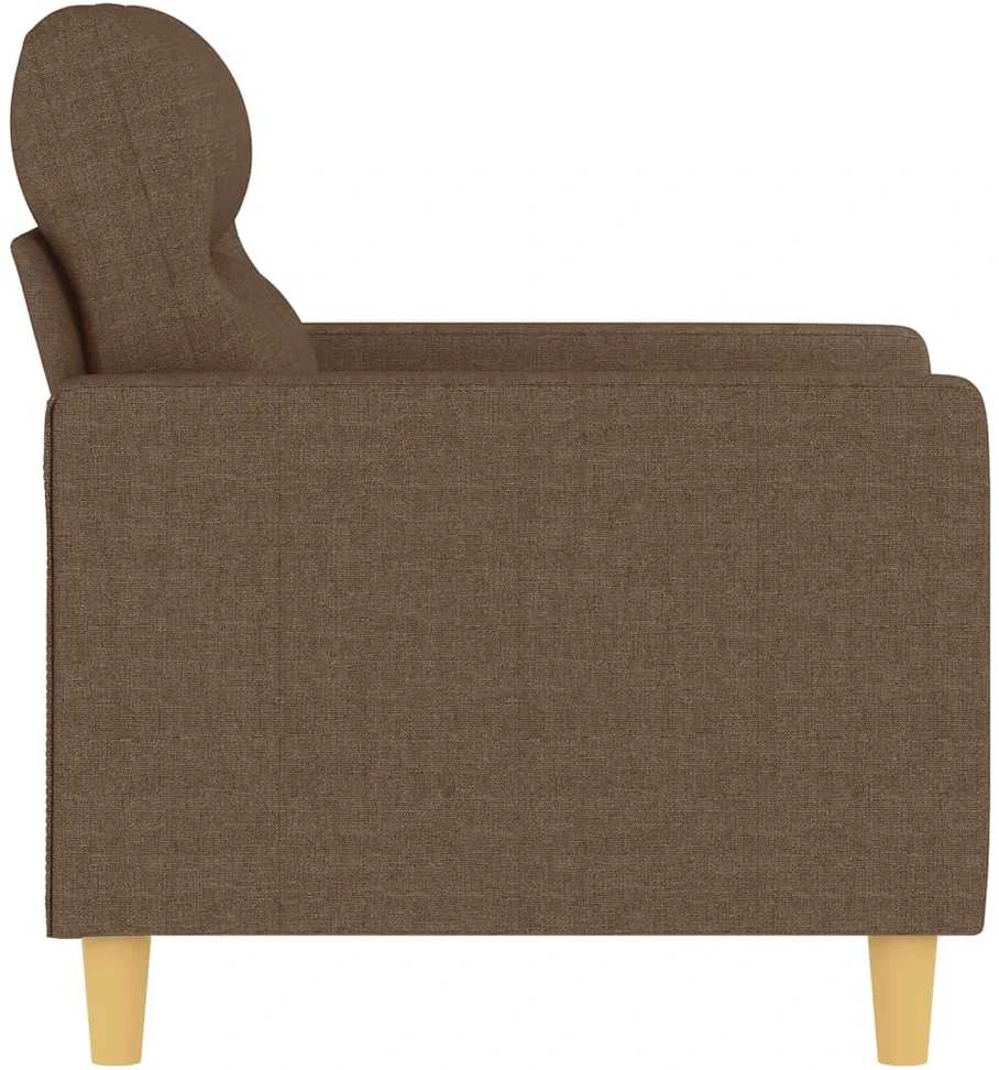 Sofa Krėslas, rudos spalvos, 60cm, audinys