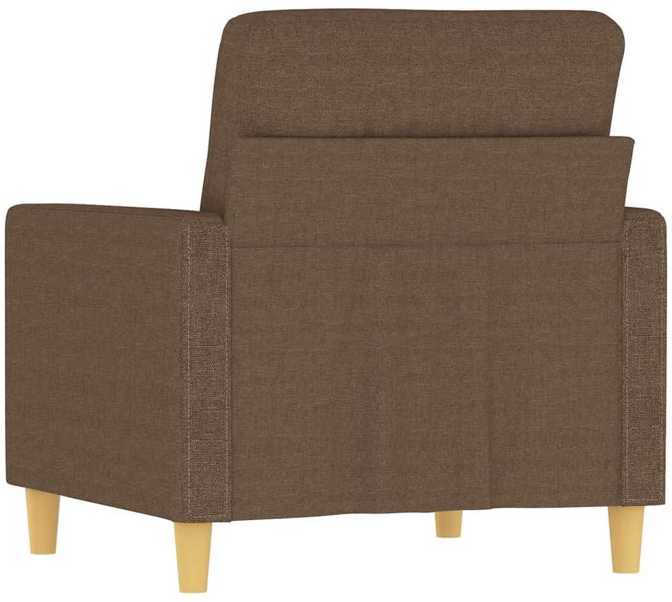 Sofa Krėslas, rudos spalvos, 60cm, audinys