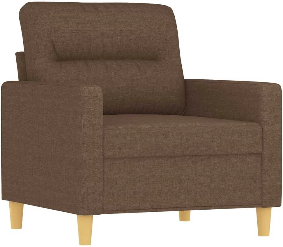 Sofa Krėslas, rudos spalvos, 60cm, audinys
