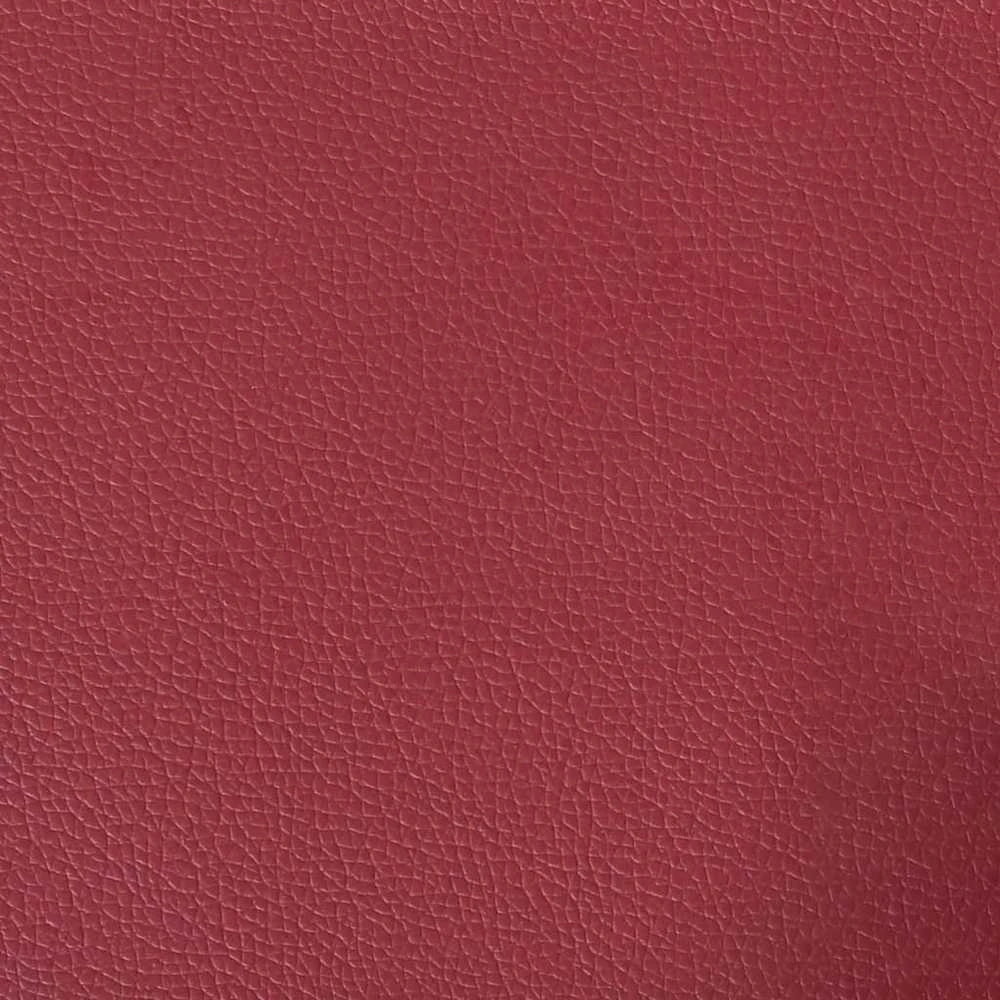 Sofa Krėslas su pakoja, raudonojo vyno spalvos, 60cm, dirbtinė oda