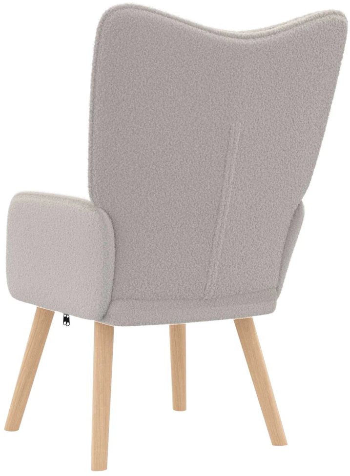 Fotelis krėslas Šviesiai pilka 62 x 67 x 95,5 cm Šerpos audinys