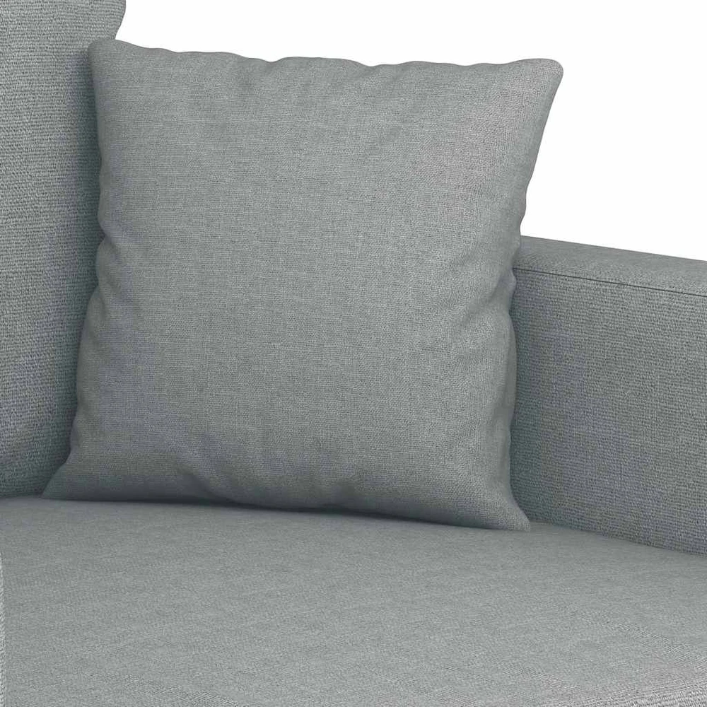 Sofa Krėslas, šviesiai pilkos spalvos, 60cm, audinys