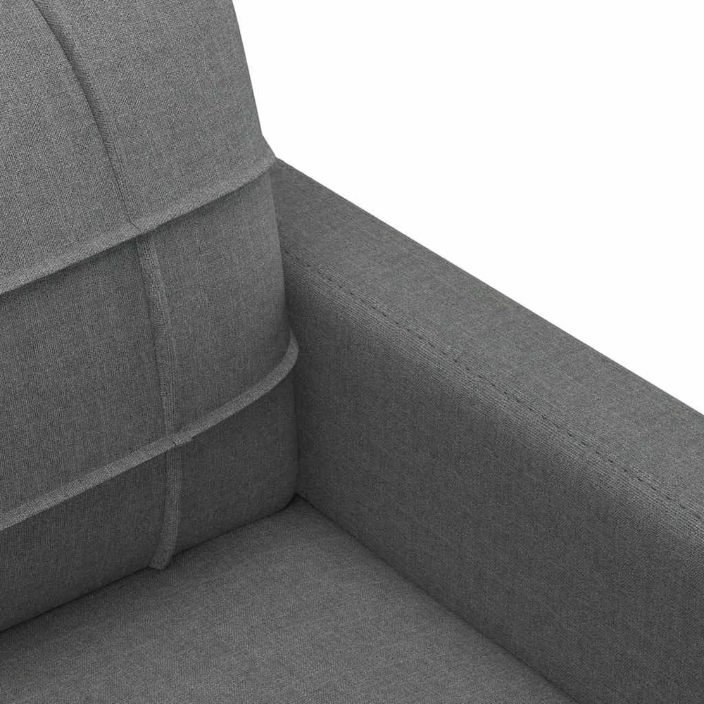 Sofa Krėslas, tamsiai pilkos spalvos, 60cm, audinys