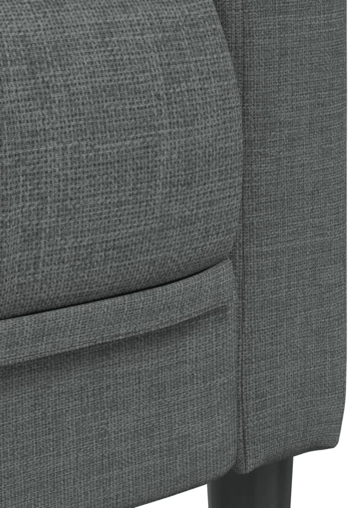 Sofa Krėslas, tamsiai pilkos spalvos, audinys