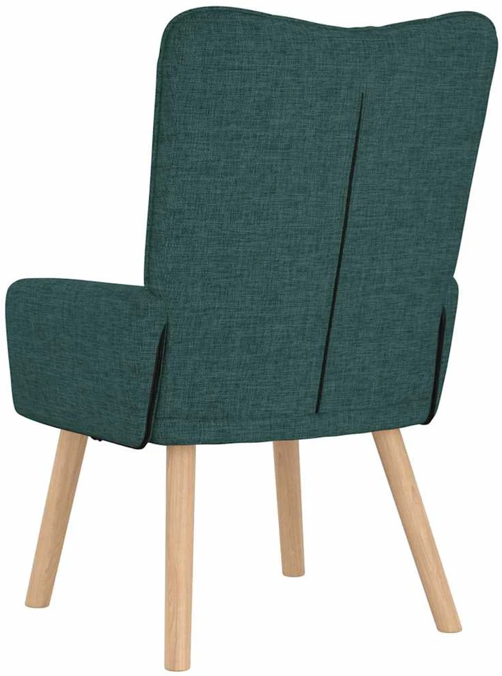 Fotelis krėslas Tamsiai žalia 63 x 67 x 94 cm Audinys ir fanera