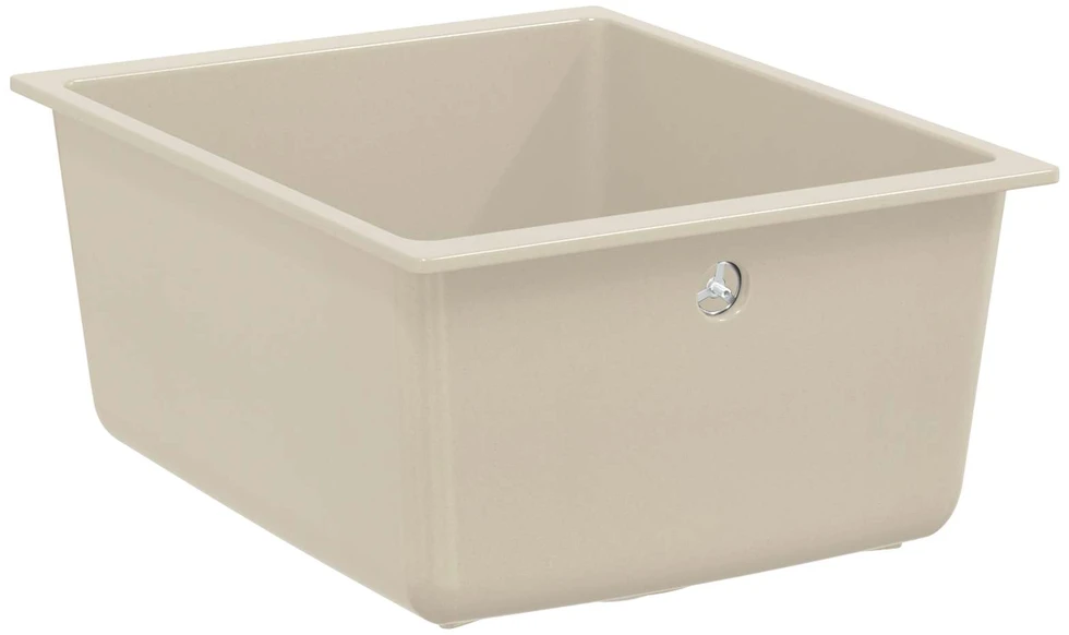 Kriauklė 80% Kvarcas ir 20% Derva 370 x 460 mm Smėlio