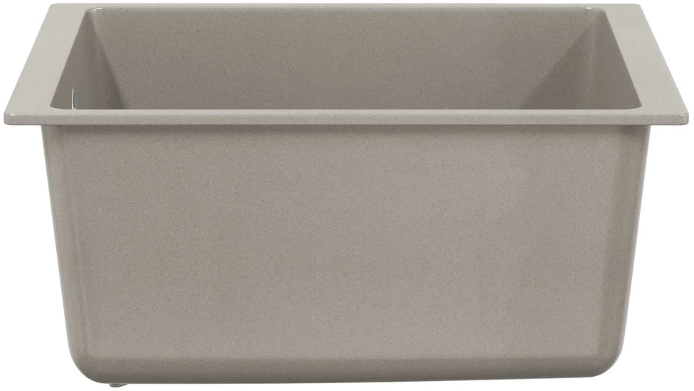 Kriauklė 80% Kvarcas ir 20% Derva 370 x 460 mm Pilka