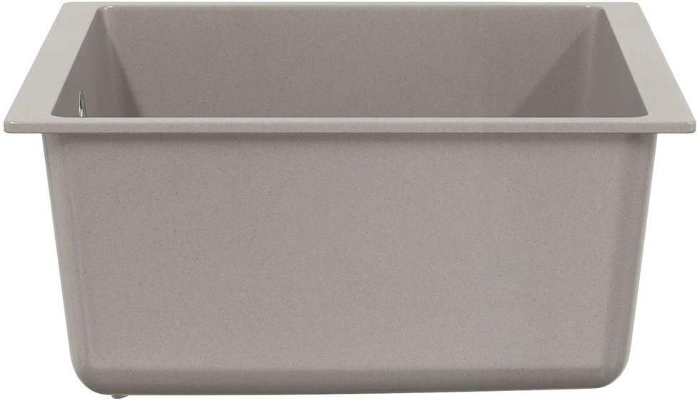 Kriauklė 80% Kvarcas ir 20% Derva 430 x 460 mm Pilka