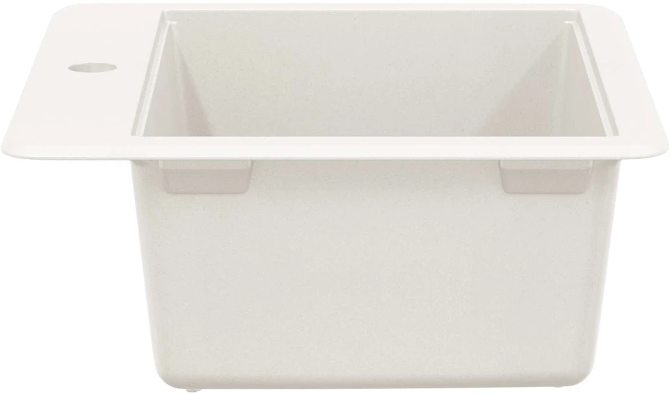Kriauklė 80% Kvarcas ir 20% Derva 470 x 440 mm Balta