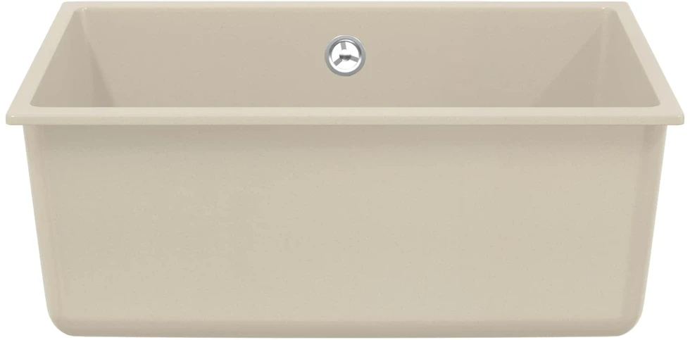 Kriauklė 80% Kvarcas ir 20% Derva 530 x 460 mm Smėlio