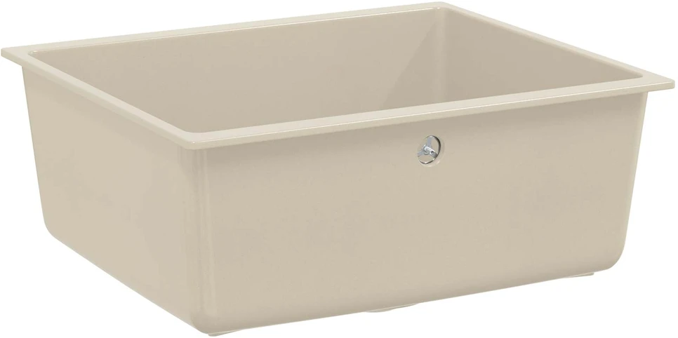 Kriauklė 80% Kvarcas ir 20% Derva 530 x 460 mm Smėlio