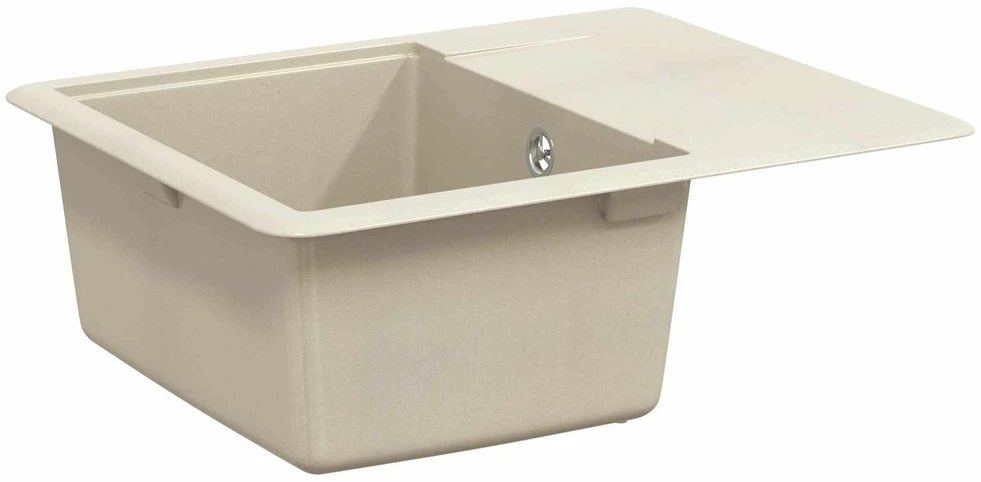 Kriauklė 80% Kvarcas ir 20% Derva 560 x 460 mm Smėlio