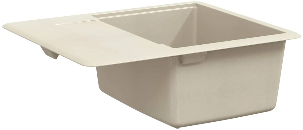 Kriauklė 80% Kvarcas ir 20% Derva 560 x 460 mm Smėlio