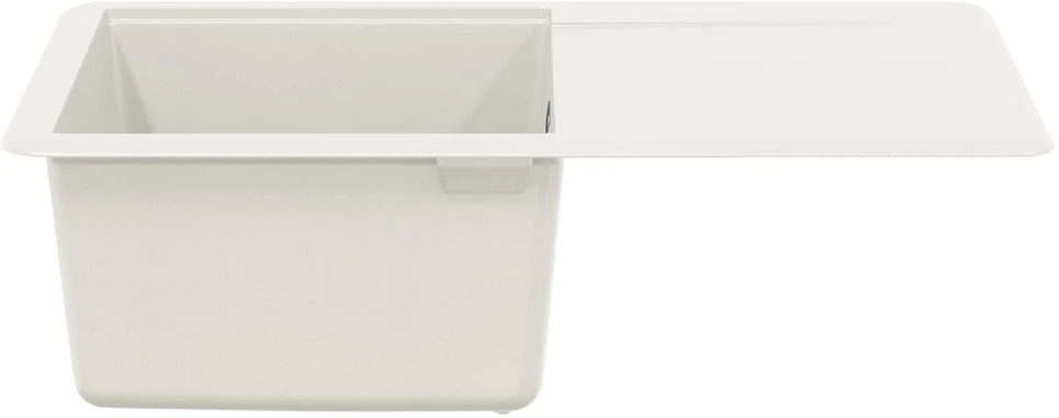 Kriauklė 80% Kvarcas ir 20% Derva 670 x 460 mm Balta
