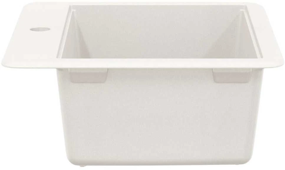 Kriauklė 80% Kvarcas ir 20% Derva 470 x 440 mm Balta