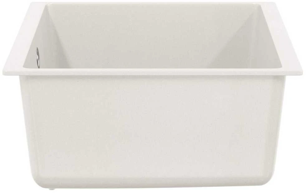 Kriauklė 80% Kvarcas ir 20% Derva 530 x 460 mm Balta