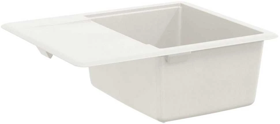 Kriauklė 80% Kvarcas ir 20% Derva 560 x 460 mm Balta