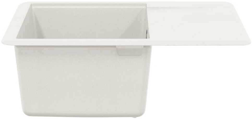 Kriauklė 80% Kvarcas ir 20% Derva 560 x 460 mm Balta