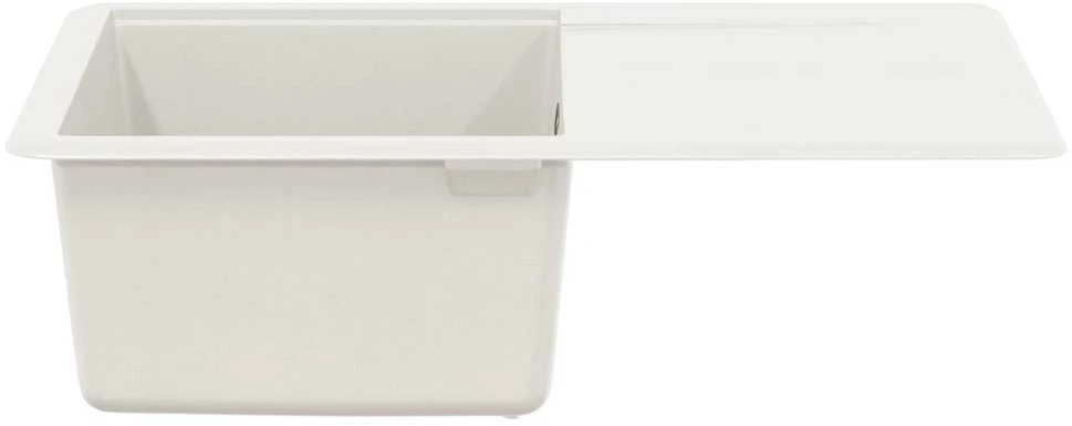 Kriauklė 80% Kvarcas ir 20% Derva 670 x 460 mm Balta