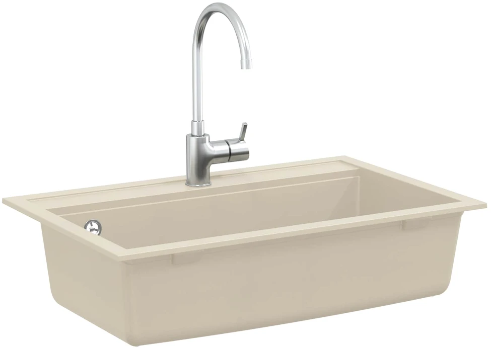 Kriauklė Granitas 795 x 505 mm Smėlio