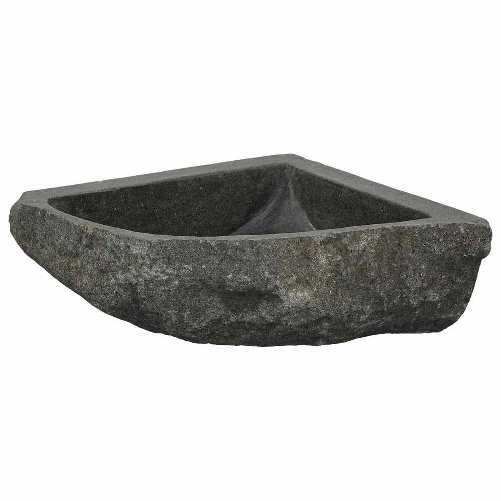 Kriauklė Pilka (30-37) x (30-37) x 12 cm Upės Akmuo