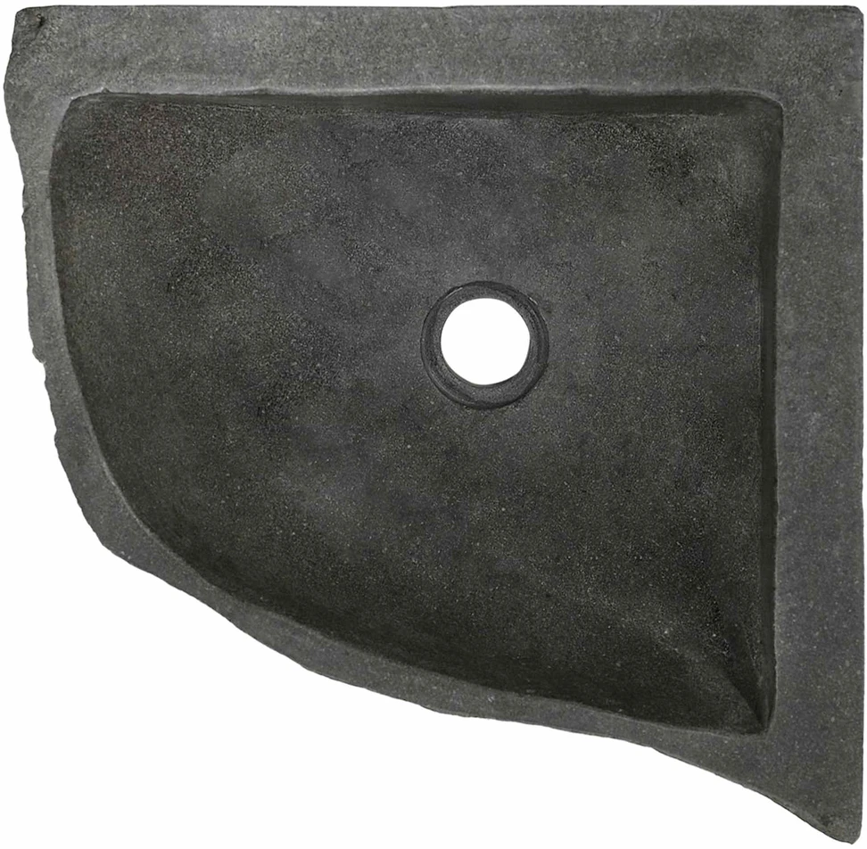 Kriauklė Pilka (30-37) x (30-37) x 12 cm Upės Akmuo
