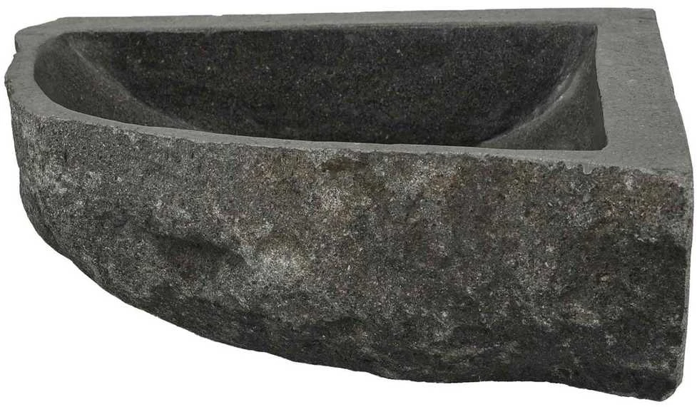 Kriauklė Pilka (30-37) x (30-37) x 12 cm Upės Akmuo