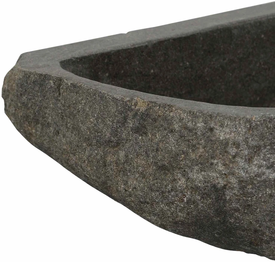 Kriauklė Pilka (30-37) x (30-37) x 12 cm Upės Akmuo