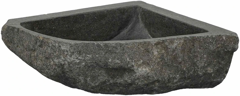 Kriauklė Pilka (30-37) x (30-37) x 12 cm Upės Akmuo