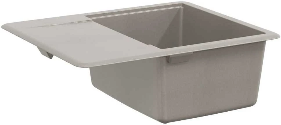 Kriauklė 80% Kvarcas ir 20% Derva 560 x 460 mm Pilka