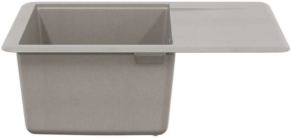 Kriauklė 80% Kvarcas ir 20% Derva 560 x 460 mm Pilka