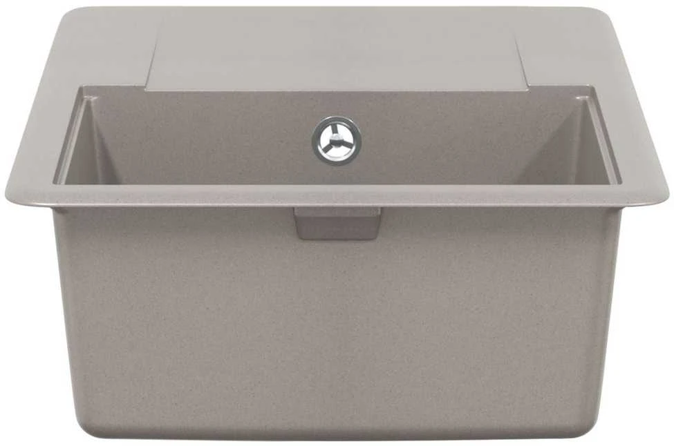 Kriauklė 80% Kvarcas ir 20% Derva 670 x 460 mm Pilka