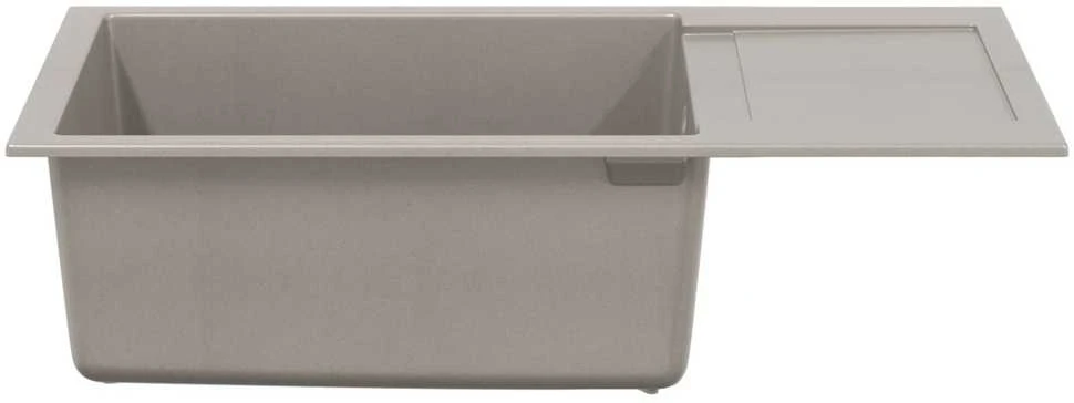 Kriauklė Pilka 780 x 500 mm 80% Kvarcas ir 20% Derva