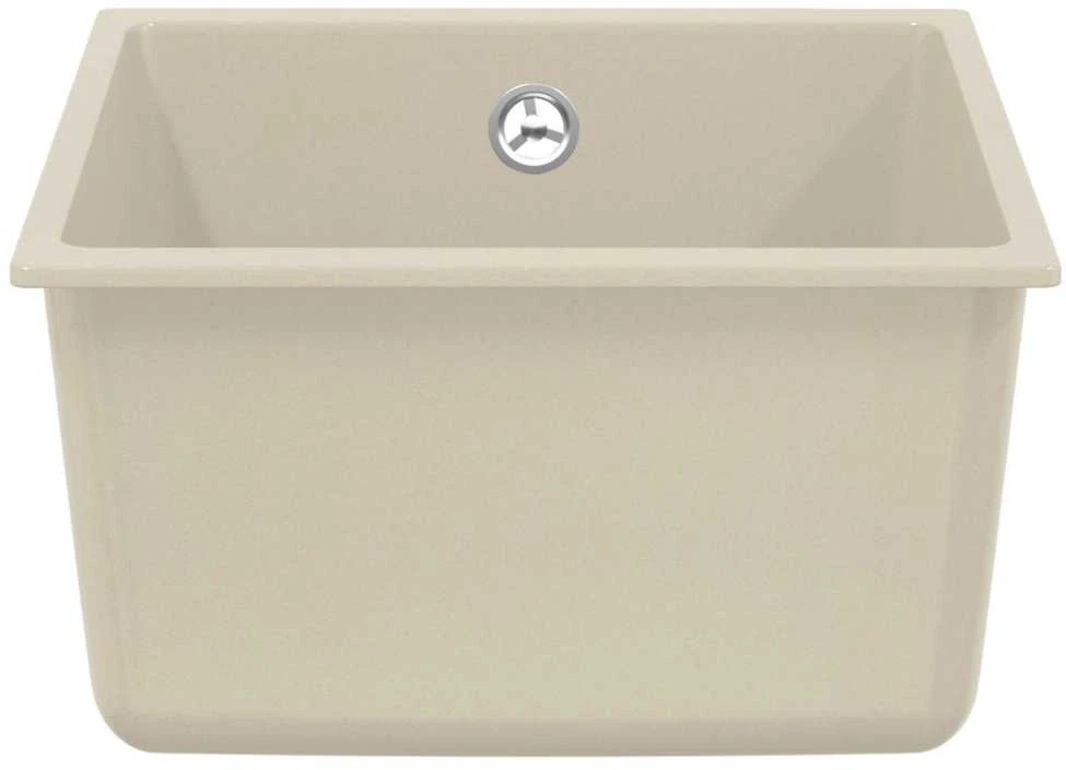Kriauklė 80% Kvarcas ir 20% Derva 370 x 460 mm Smėlio