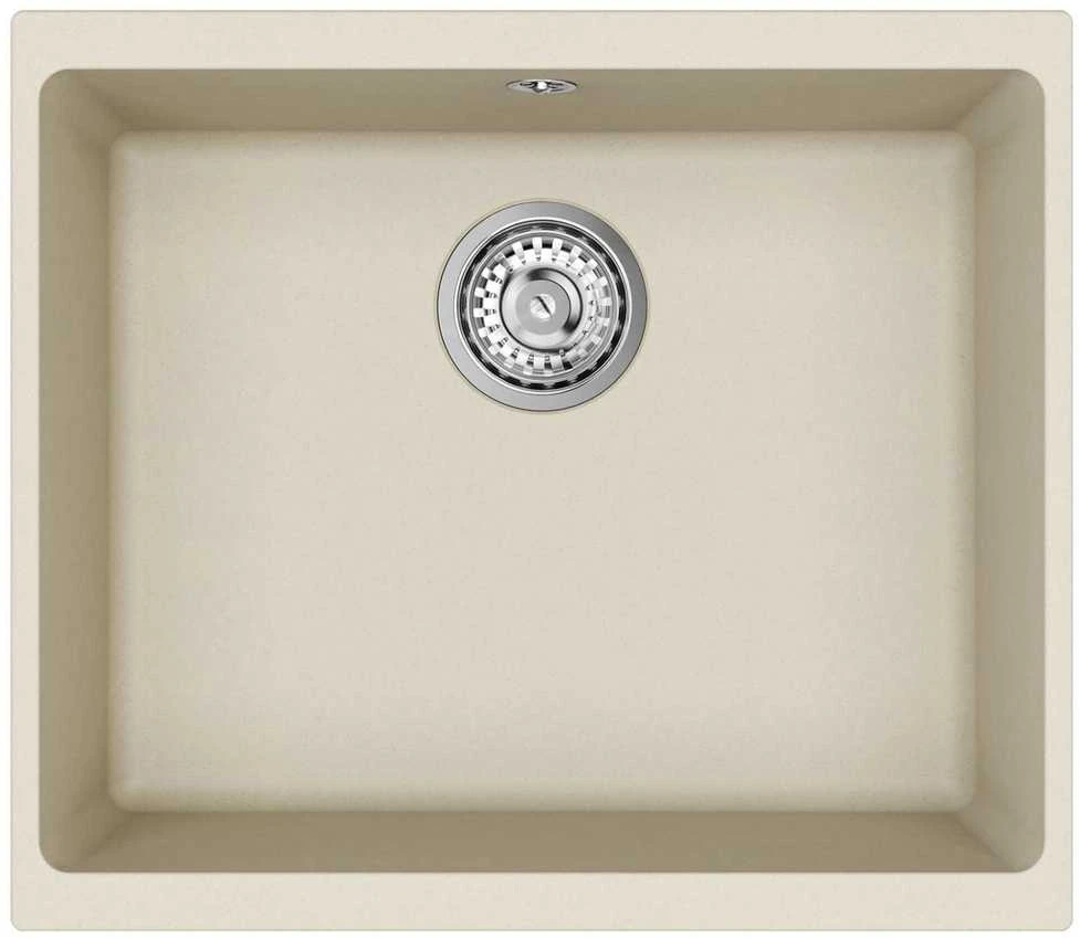 Kriauklė 80% Kvarcas ir 20% Derva 530 x 460 mm Smėlio
