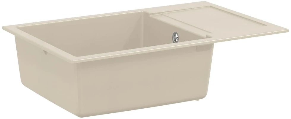 Kriauklė Smėlio 780 x 500 mm 80% Kvarcas ir 20% Derva