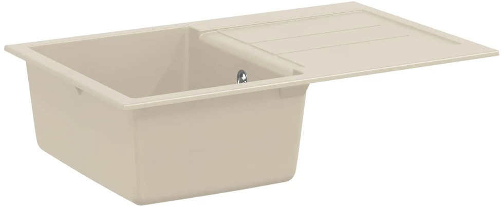 Kriauklė Smėlio 780 x 500 mm 80% Kvarcas ir 20% Derva