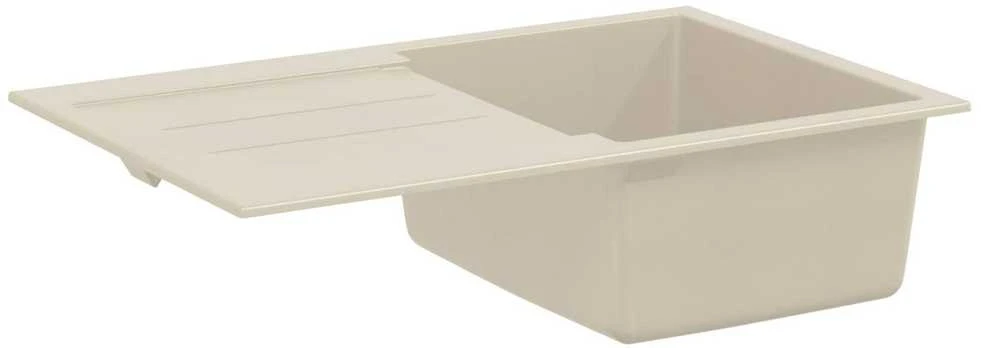 Kriauklė Smėlio 780 x 500 mm 80% Kvarcas ir 20% Derva