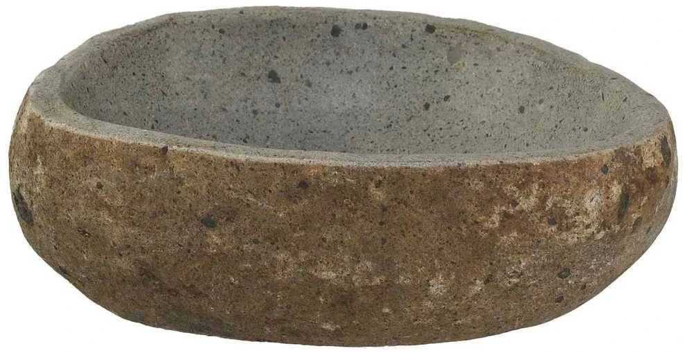 Upių akmens baseinas Šviesiai pilka (30-37) x (25-30) x 12 cm