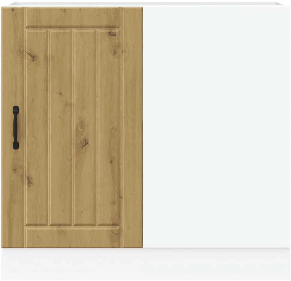 virtuvės apatinė spintelė "Lucca" Artisan Oak Engineered Wood