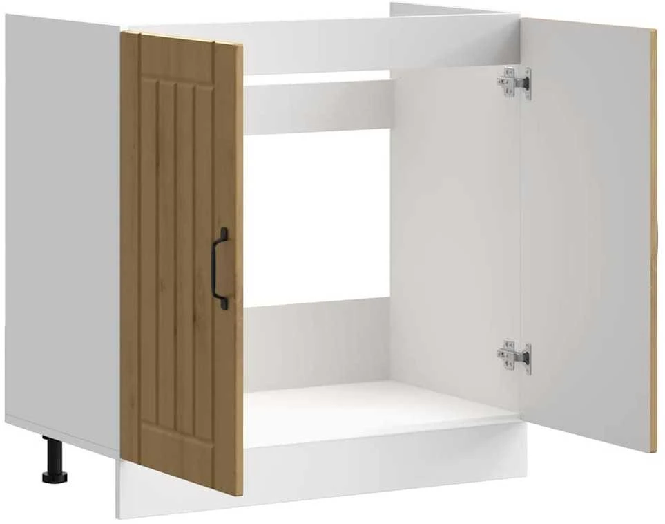 kriauklės pagrindo spintelė "Lucca" Artisan Oak Engineered Wood