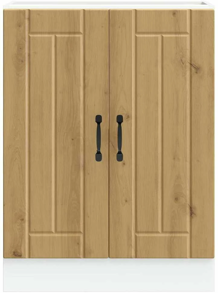 kriauklės pagrindo spintelė "Lucca" Artisan Oak Engineered Wood