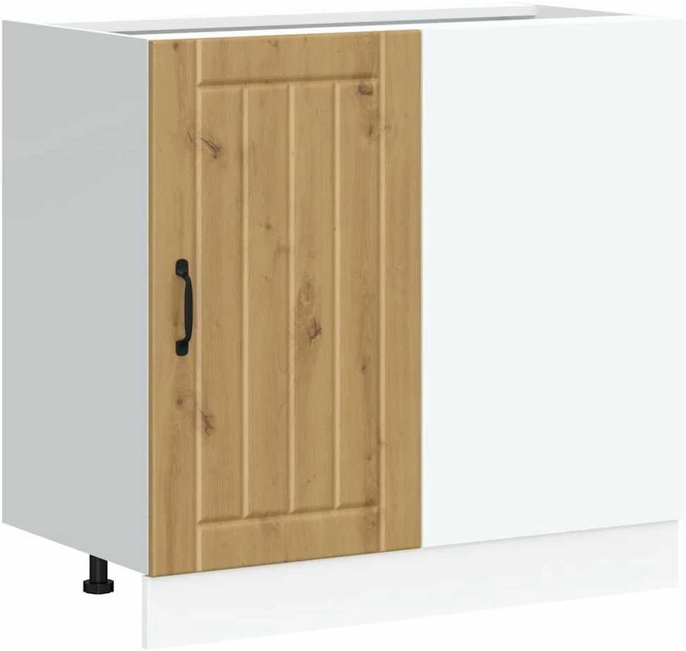 virtuvės apatinė spintelė "Lucca" Artisan Oak Engineered Wood