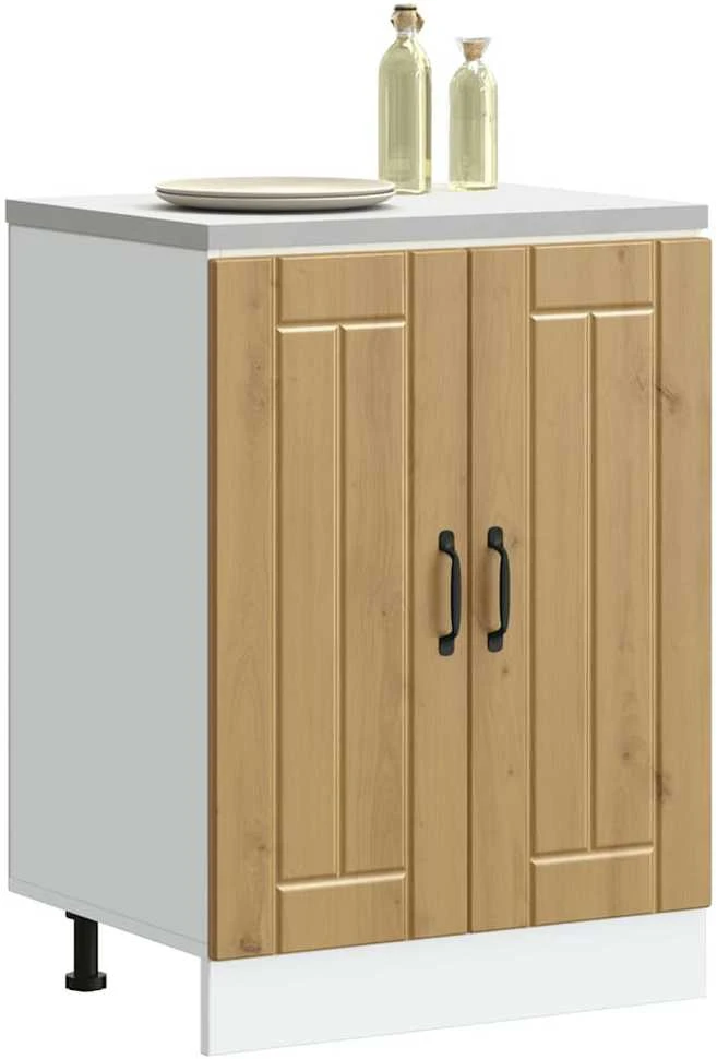 kriauklės pagrindo spintelė "Lucca" Artisan Oak Engineered Wood