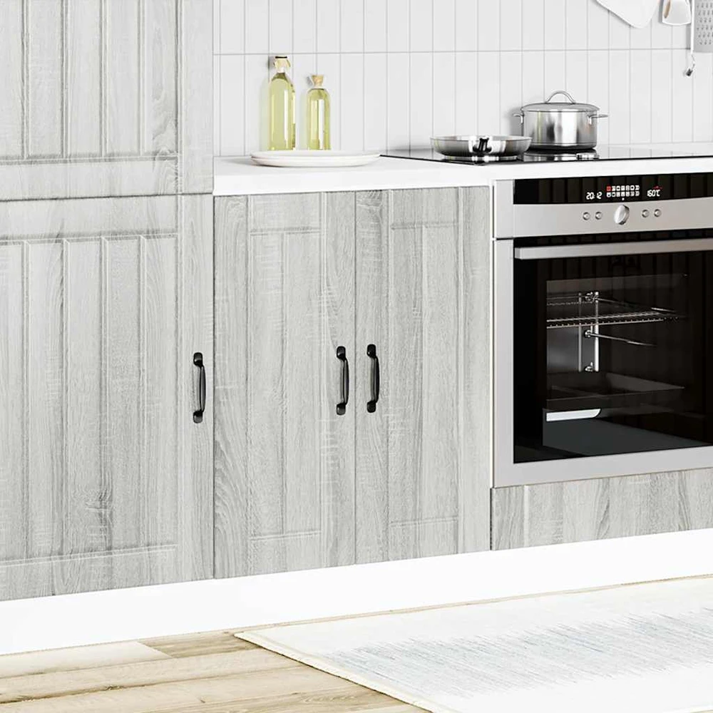 kriauklės pagrindo spintelė Lucca Pilka Sonoma Engineered Wood