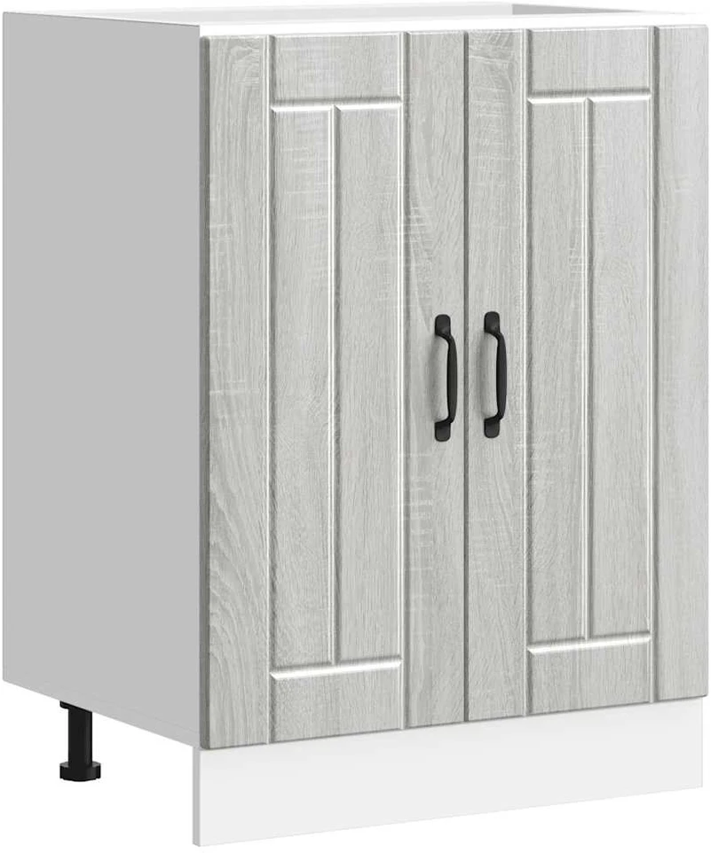 kriauklės pagrindo spintelė Lucca Pilka Sonoma Engineered Wood