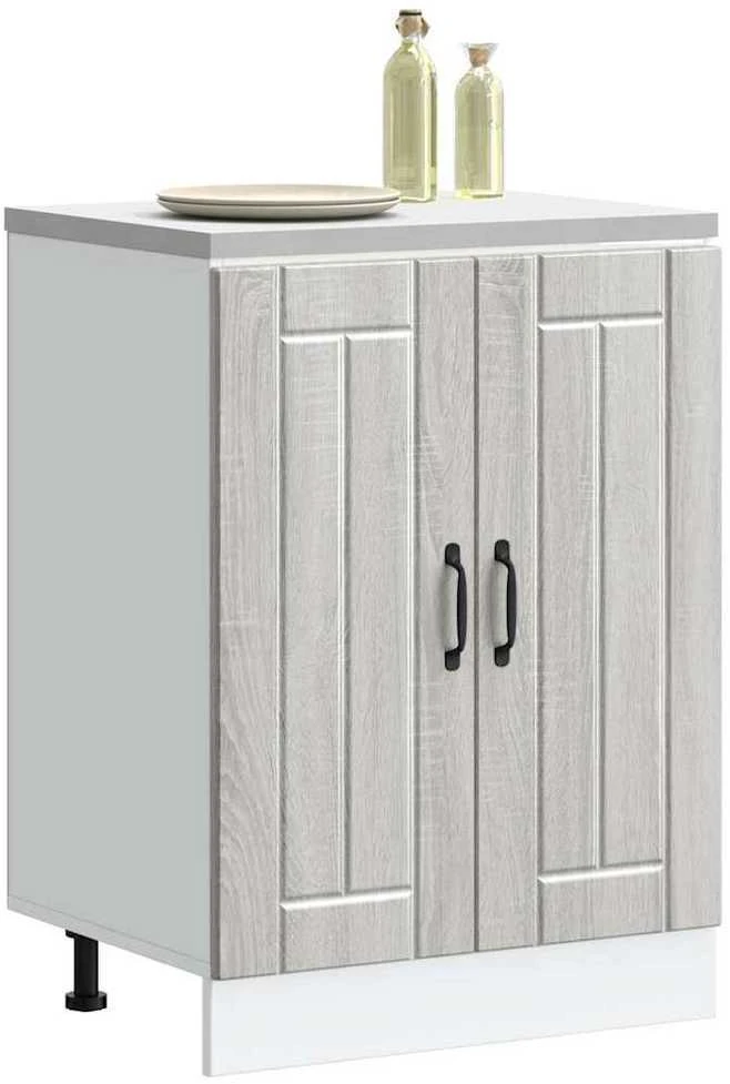 kriauklės pagrindo spintelė Lucca Pilka Sonoma Engineered Wood