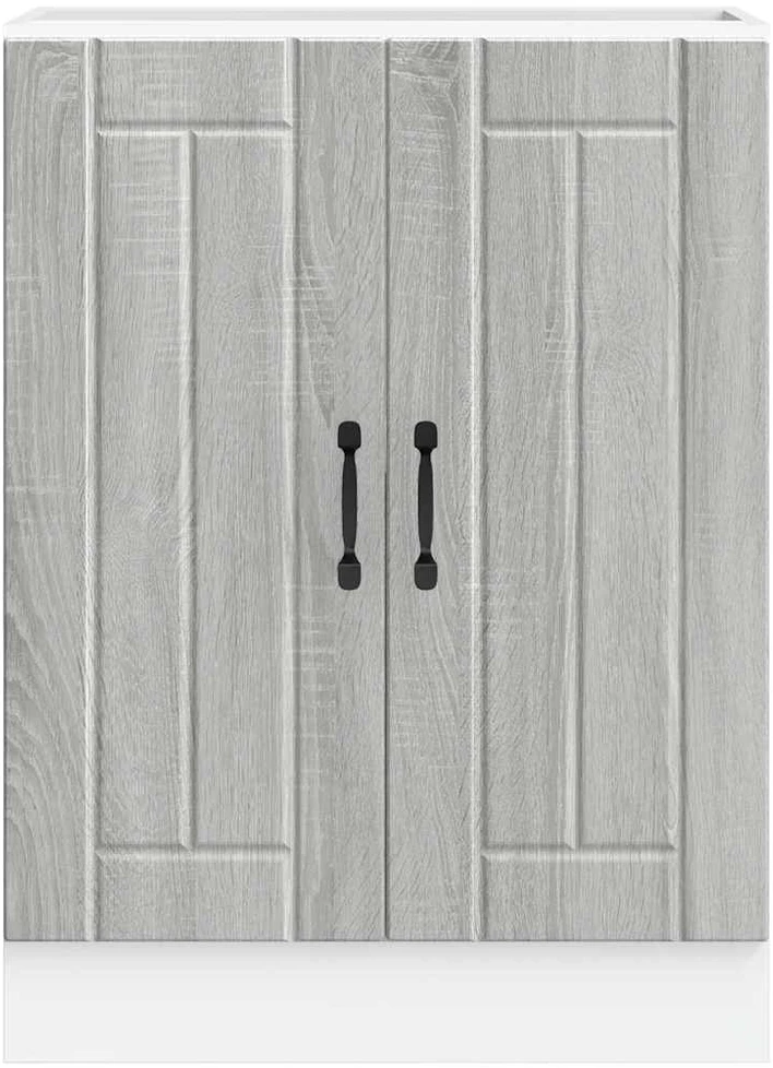 kriauklės pagrindo spintelė Lucca Pilka Sonoma Engineered Wood